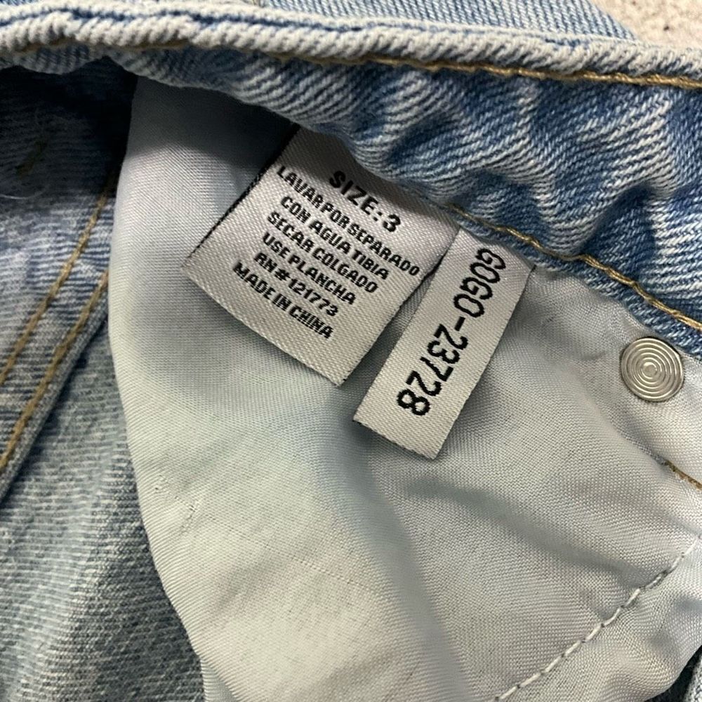 GOGO High Rise Button Fly Distressed Jeans - Picture 7 of 8